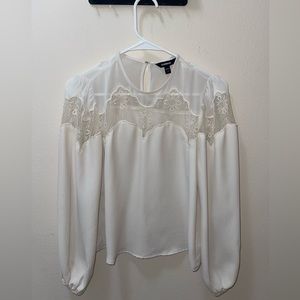 Cream blouse - size XS